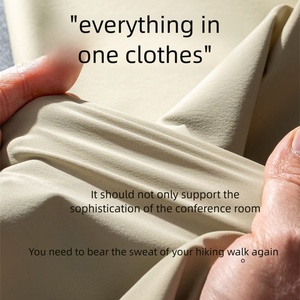 Nuevo Diseño de Camisetas Deportivas de Secado Rápido, Talla Grande, Tejido con Efecto Tejido, Sensación Fresca, Absorbe la Humedad, para Primavera - Product Image 6