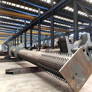 Hàn dầm thép kết cấu hoàn hảo mặt cắt ngang cột thép tròn và cột thép vuông để xây dựng - Product Image 4