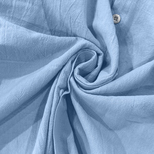 Chemise en lin à manches longues pour homme, col montant, couleur unie, style chinois décontracté, nouvelle collection, chemise boutonnée à manches complètes - Product Image 4
