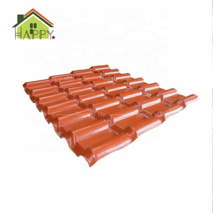 Lámina de PVC Doble Romano con Recubrimiento de PVC/ASAPVC 2.0-3.0, Cubiertas de Encuadernación de Plástico, Diseño de Techo de Caseta, Teja de PVC <span class=keywords><strong>Colonial</strong></span> - Product Image 1