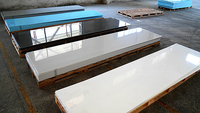 Feuille de pierre acrylique feuille de plastique surface solide grande dalle