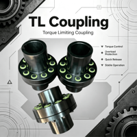 Accouplement rigide en acier SFS avec boulon TL, couple élevé, excellente performance élastique, personnalisation OEM, non standard, garantie 1 an