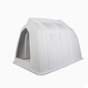 Nuova Cuccia per Vitelli Terrui 1500 Wide Calf in Polietilene Resistente - Test di Resistenza Superato a -40°C per Allevamento Isolato in Fattoria Casearia - Product Image 2