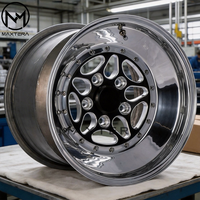 Rines de Aleación Maxtera Forged Custom Estilo Beadlock para Carreras de Drag, para BMW M3 M4 GT-R Supra Mustang Camaro Corvette Dodge