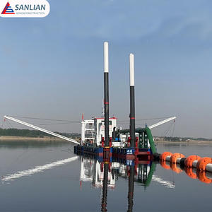 Mini Diesel Cutter Saug strahl bagger Kleines Sand Mining Bagger boot Schiff zum Verkauf - Product Image 6