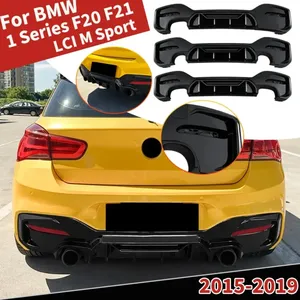 ลิ้นดิฟฟิวเซอร์กันชนหลังสำหรับรถยนต์ซีรีส์ 1 รุ่น F20 F21 ปี 2015-2019 LCI M Sport แผ่นป้องกันด้านล่าง ชุดแต่ง BodyKits อุปกรณ์ตกแต่ง - Product Image 1