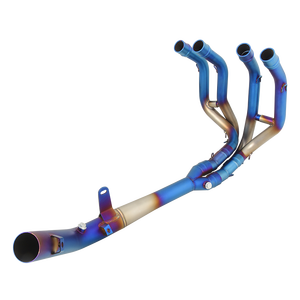 Sistema completo de escape para motocicleta, tubo de conexión frontal de conexión de aleación de titanio y acero inoxidable para <span class=keywords><strong>Kawasaki</strong></span> <span class=keywords><strong>ZX4R</strong></span> - Product Image 3