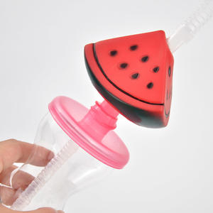 Dinosauro squalo sirena di frutta animale testa giocattolo novità Yard tazze monouso in plastica e per animali domestici bicchieri con paglia - Product Image 3