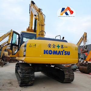 Fournisseurs d'excavatrices chinoises 20T KOMATSU 91% Neuf PC200-7 PC 200 Machine de terrassement sur chenilles pc210 pc220-7 pc210 Excavatrice hydraulique d'occasion - Product Image 1