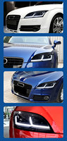 Pour Audi TT 2006-2014, phare LED facile à installer, étanche IP67, mise à niveau après-vente