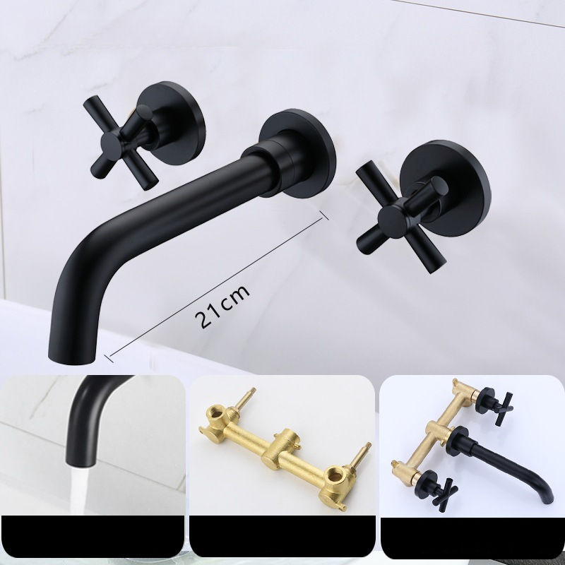 Double poignée noire