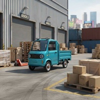 Camionnette électrique, nouvelle voiture de livraison électrique, mini véhicule utilitaire à basse vitesse à 4 roues pour adultes