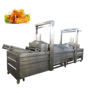 <span class=keywords><strong>Línea</strong></span> de producción de fritura automática de acero inoxidable de grado alimenticio para producción de nuggets de <span class=keywords><strong>pollo</strong></span>/palitos de pescado - Product Image 1