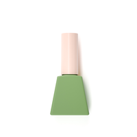 Flacon de vernis à ongles vide de 16 ml, personnalisé, plat, transparent, en verre, avec pinceau, pour gel UV à retirer par trempage