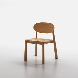 Ensemble de chaises et table à manger en teck pour jardin, meubles d'extérieur, ensemble de salle à manger en teck pour patio - Product Image 2