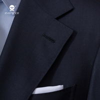 Costume d'affaires décontracté pour homme, style personnalisé, taille et couleur sur mesure, costume classique anti-plis, blazer formel de luxe pour homme