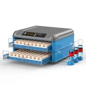 2 طبقة 200 الدجاج البيض Incubadora دي Huevos معدات للمزارع البيض حاضنة
