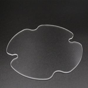 الواح زجاج صاج زجاجي صاج شفاف, زجاج صاج بألوان زاهية للنوافذ ، تنصهر الكوارتز JGS1 JGS2 JGS3 - Product Image 3