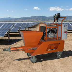 Nouvelles Machines Automatiques de Projection de Mortier Pompe à <span class=keywords><strong>Béton</strong></span> 220V Haute Efficacité Trémie 50-100L pour la Construction et l'Exploitation Minière des Tunnels - Product Image 1