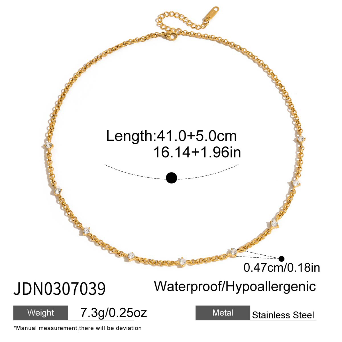 18K Gold JDN0307039