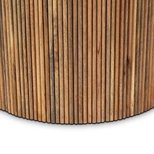 Luxury Natural Mango Solid Wood Round Dining <b>Table</b> 4 Seater <b>High</b> Quality Hardwood Finish Dining <b>Table</b> for <b>Kitchen</b> Dining Room - Product Image 5