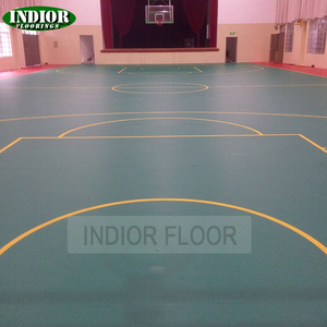 China fábrica de estudio de baile piso bádminton superficie <span class=keywords><strong>pisos</strong></span> <span class=keywords><strong>en</strong></span> rollos de pvc para uso - Product Image 4