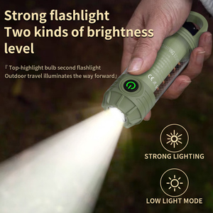 Lampe de camping <span class=keywords><strong>LED</strong></span> Mini lampe de tente suspendue Lampe de camping portable Lampe de tente rechargeable avec crochet 6 modes pour la randonnée et la pêche - Product Image 4