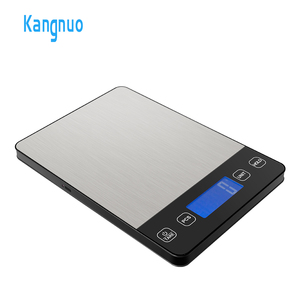 เครื่องชั่งอาหารดิจิตอลแบบอิเล็กทรอนิกส์ แพลตฟอร์มสแตนเลส ขายดี - Product Image 1