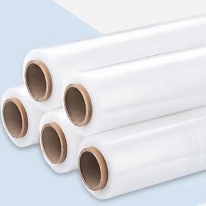 Película Estirable de Alta Calidad LDPE/LLDPE, Película Retráctil de PE, Envoltura de Palés, Precio de Fábrica, Embalaje de Plástico Negro, OEM Suave - Product Image 3