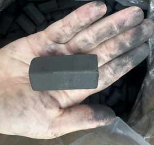 ถ่านชิชาหกเหลี่ยมจากกะลามะพร้าวธรรมชาติเผานานเถ้าต่ำไร้ควันไม่มีกลิ่นเป็นมิตรกับสิ่งแวดล้อมขายส่ง - Product Image 3