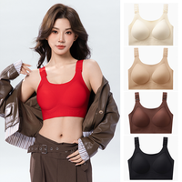 Soutien-gorge push-up sans fil de haute qualité, sans trace, soutien doux, confortable, extensible, respirant, fin, soutien-gorge quotidien pour femmes, lingerie