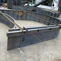 Moule en acier pour cadre écologique en arche de béton préfabriqué, pour le contrôle de l'érosion