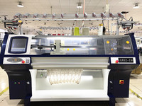 Machine à tricoter de chandail automatique électrique à système unique à vendre