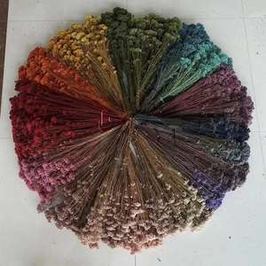 Оптовая продажа консервированных натуральных цветов просо сушеный букет для свадебного украшения - Product Image 6