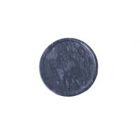 Plateau de service rond en marbre zèbre noir, moderne, résistant au feu, en pierre naturelle, décoratif, décoration de luxe pour la maison, pour la cuisine et la salle à manger