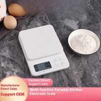 Timbangan Dapur Digital Elektronik Pintar dengan Fungsi Pengukur Berat Kapasitas 3kg Presisi 0.1g Bahan ABS