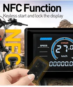 ชุดแปลงจักรยานไฟฟ้า MTX39 72V 5000W แบบติดตั้งด้านหลัง ระยะ 150 มม. ความเร็วสูงสุด 100 กม./ชม. สำหรับจักรยานเสือภูเขา พร้อมคอนโทรลเลอร์แบบสามโหมด และหน้าจอ S966 รองรับ NFC - Product Image 6