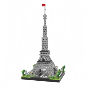 Modelo de la <span class=keywords><strong>Torre</strong></span> Eiffel, Bloques de Construcción de Micropartículas, Rompecabezas, Juguete de Ensamblaje Libre, Decoración Educativa, Empaque en Inglés - Product Image 1