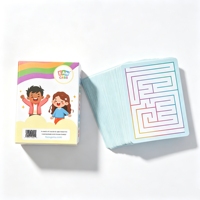 Tarjetas Educativas de Lujo Personalizadas, Impresas a Medida, en Inglés para Niños, con Caja