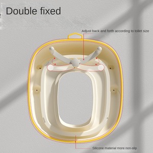 Kursi Toilet anak besar, tempat duduk latihan dengan sandaran lengan dan sarung bantal khusus - Product Image 3