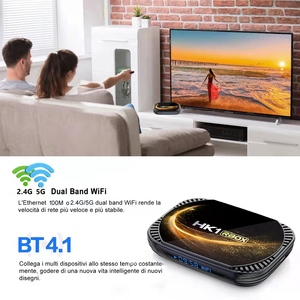 Amlogic กล่องทีวี S905X4แอนดรอยด์11 4GB 32GB 64GB <span class=keywords><strong>AV1</strong></span> PTV 4K 8K ความละเอียด Quad Core Processor ผู้ช่วยเสียง1 GB ที่เก็บข้อมูล64GB - Product Image 2