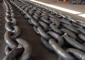 Maxplus CCS/ABS/BV Certified 32/38mm Welded Offshore Mooring <strong>Chain</strong> with Plain Finish - Product Image 3