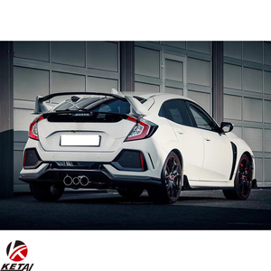 Cản Trước Xe Hơi Kiểu R 2016 Bộ Thân Lưới Tản Nhiệt Dạng R Cản Trước Loại R Cho HONDA CIVIC 2016-2022 - Product Image 5