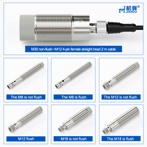 JIMOU metal-M8 M12 M18 M30静電容量近接センサーNPN/PNP出力フラッシュ/非フラッシュ取り付け検知導電性オブジェクト - Product Image 2
