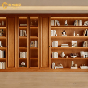 Librería Moderna de Madera, Mueble para Libros de Diseño Nuevo, Estantería para Decoración del Hogar, Mueble Funcional de Madera Maciza - Product Image 4