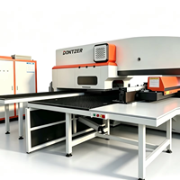Machine de poinçonnage à tourelle servo-électrique CNC DSE300 pour la fabrication d'armoires