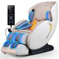 Sillón de Masaje Corporal Completo 3D para el Hogar, Gravedad Cero, SL Track, Reclinable Eléctrico con Calefacción, Rodillo para Pies, Control por APP, Stock en Almacén de EE. UU.