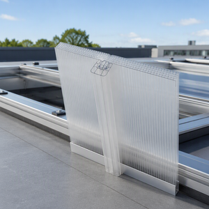 U-<span class=keywords><strong>Lock</strong></span> Polycarbonat-Platte 8mm-40mm Auslaufsichere Mehrwandige PC-Platte für Dachfenster und Dacheindeckungen - Product Image 3