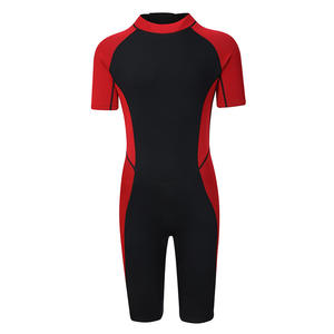 ZOZS 2MM néoprène respirant col en v hommes combinaison courte plongée conjointe voile Kayak surf dérive méduse costume pour - Product Image 4