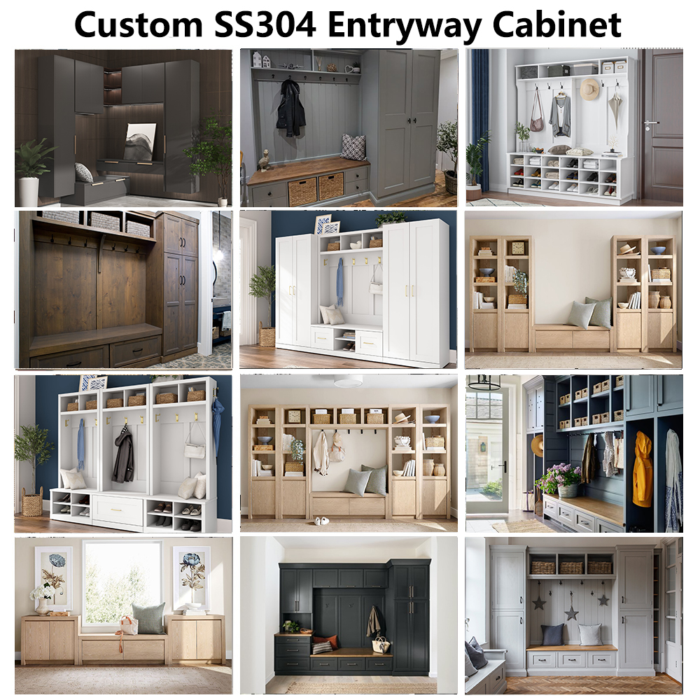 Custom SS304 Entryway Cabinet